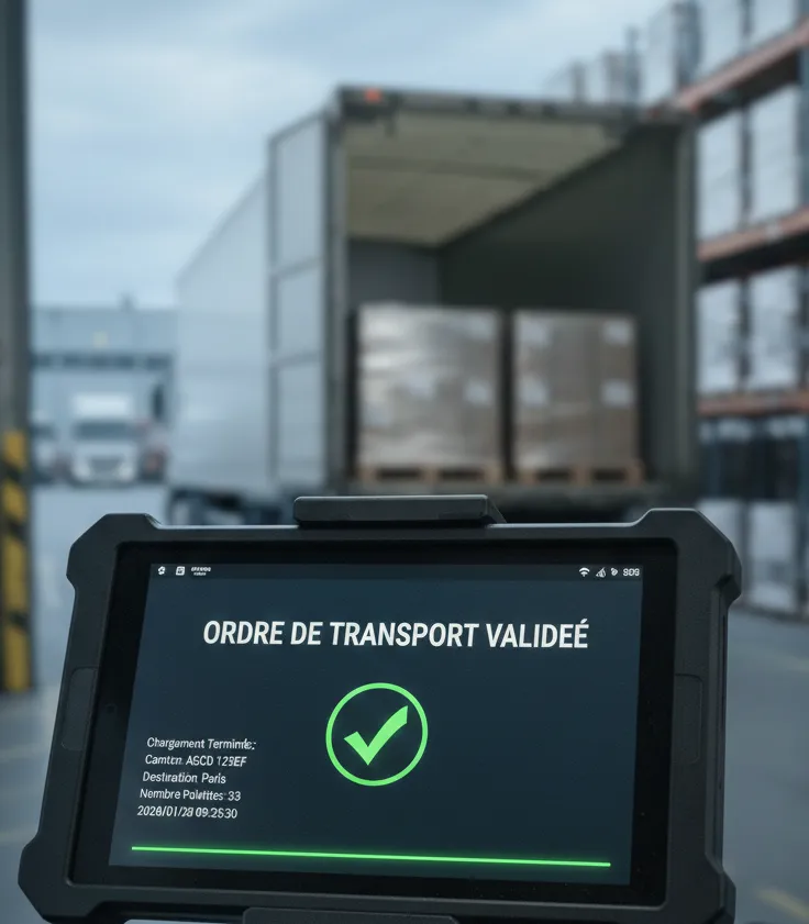 Expédition des commandes en entrepôt